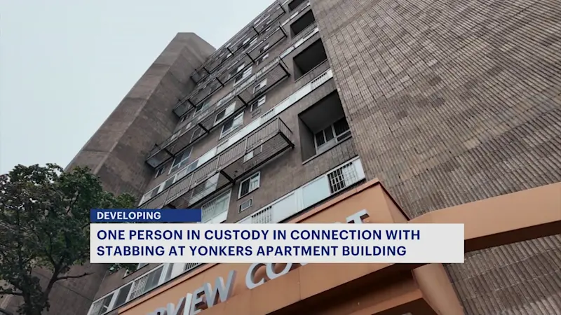 Story image: Person stabbed inside Yonkers apartment building