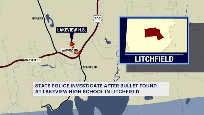 Story image: 9 mm bullet found on classroom floor at Lakeview High School in Litchfield