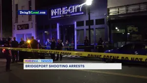 3 men arrested in connection with September shooting at Bridgeport lounge