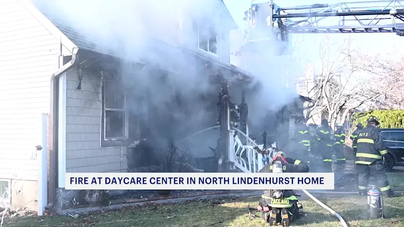 Story image: Fire breaks out at Lindenhurst day care; no injuries reported 