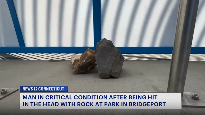 Story image: Victim in brutal Bridgeport rock attack in critical condition