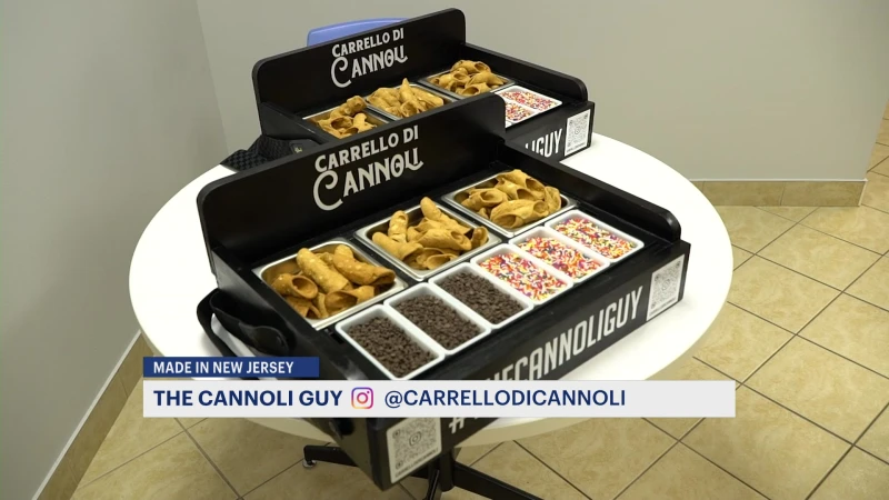 Story image: Made in New Jersey: Carrello Di Cannoli offers luxury desserts in the Garden State