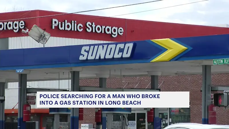 Story image: Police: Burglar removes bricks to enter Island Park gas station, flees empty-handed