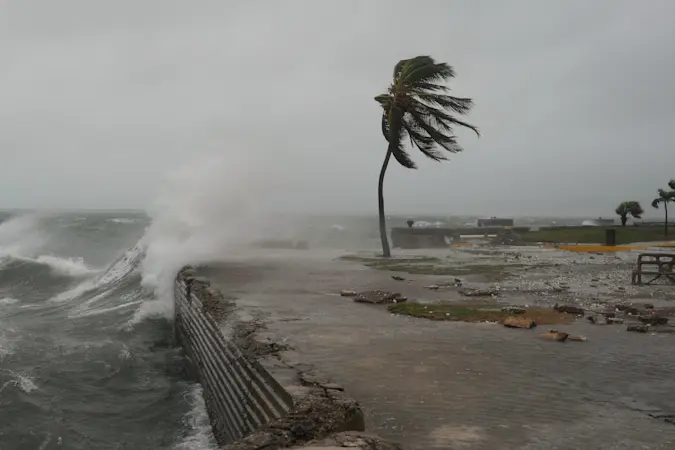 Story image: Category 5 Hurricane Melissa brings flooding and catastrophic winds to Jamaica
