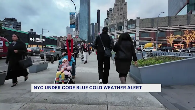Story image: City issues first code blue as temperatures drop below freezing