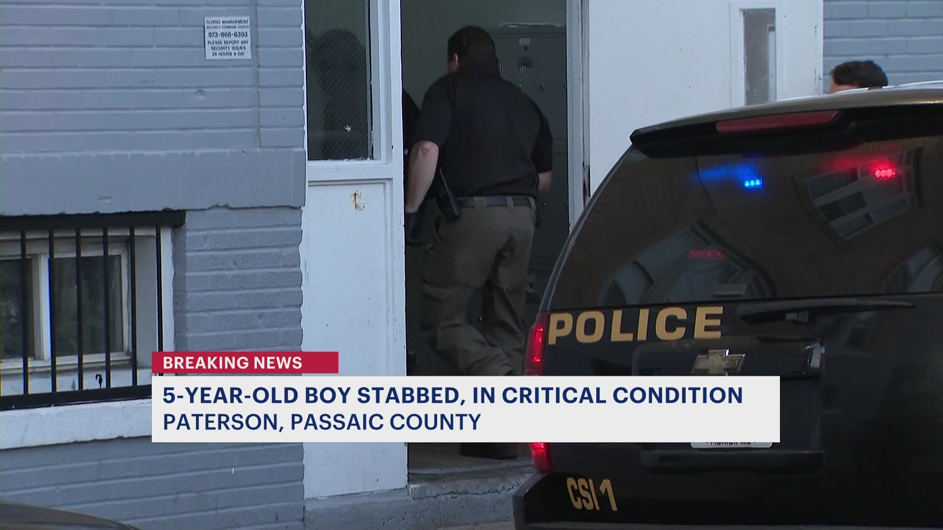 Source 5 Year Old Child Critically Injured In Paterson Stabbing Incident - News12 | Long Island