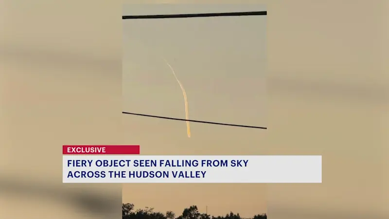Story image: What was it? Mystery fireball streaks across Hudson Valley skies