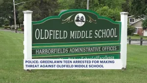 Greenlawn teen arrested, accused of making ‘threat of mass harm’ at Oldfield Middle School