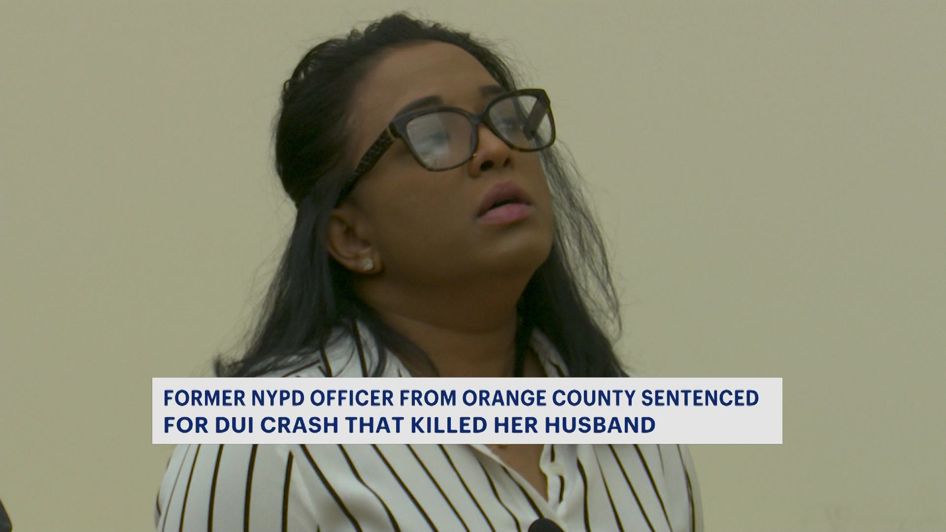 Ex-NYPD officer gets probation for fatal DUI crash that killed husband