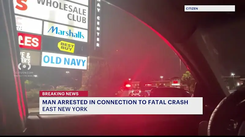 Story image: Man arrested in crash that killed pedestrian in East New York