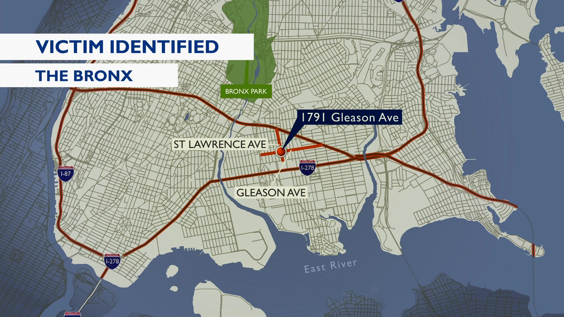 NYPD identifies victim of Gleason Avenue homicide in the Bronx