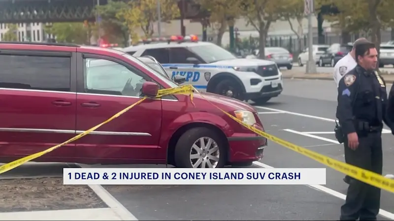 Story image: 3 women struck by minivan in Coney Island; 89-year-old dies at hospital