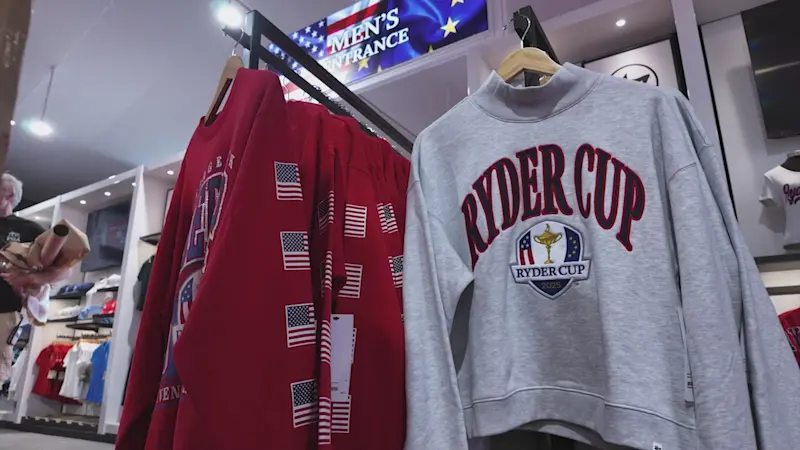 Story image: Sneak peek at Ryder Cup merchandise