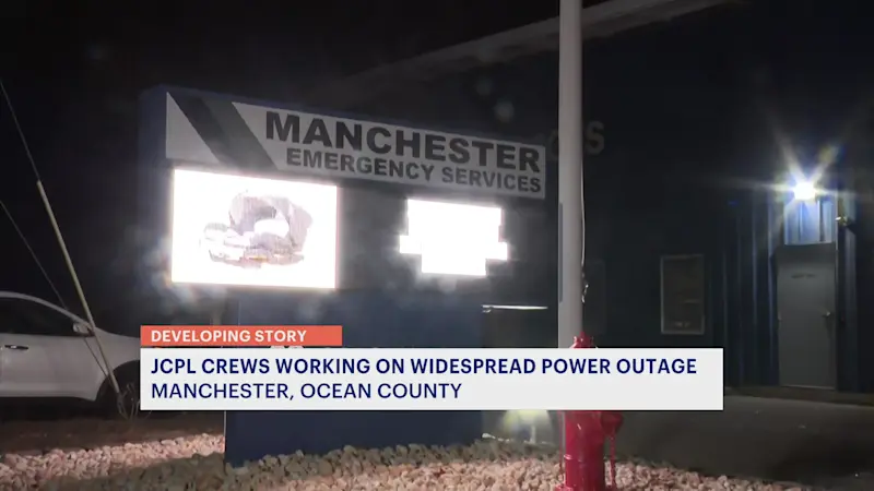 Story image: JCP&L crews restore widespread power outage in Manchester