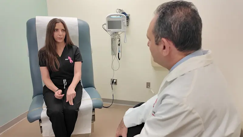 Story image: Data shows more young women being diagnosed with breast cancer each year