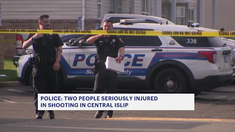 Story image: Police: 2 people, including a teen, seriously injured in Central Islip shooting