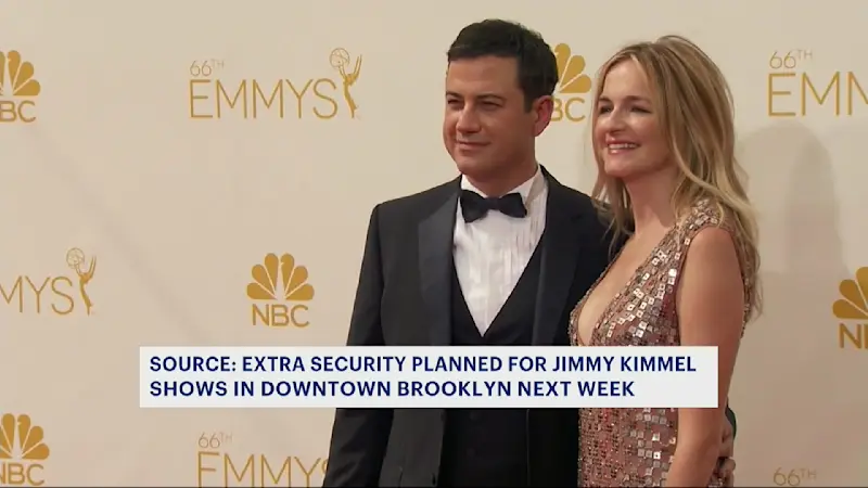Story image: Source: Extra security planned for Jimmy Kimmel shows in Brooklyn