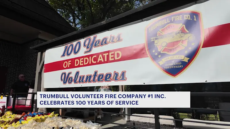 Story image: 'Neighbors helping neighbors.' Trumbull Volunteer Fire Company No. 1, Inc. celebrates 100 years of service