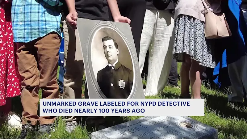 Story image: NYPD: Detective known for taking down some of the most notorious gangs awarded headstone nearly a century later