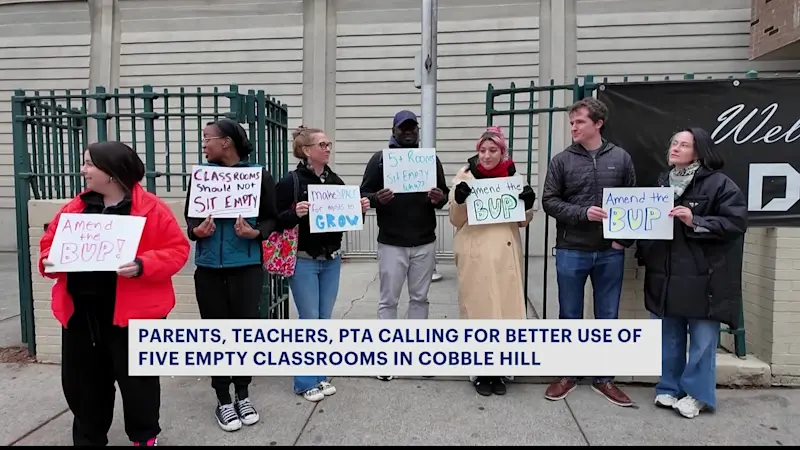 Story image: Parents and teachers demand Success Academy Cobble Hill give up 5 empty class rooms