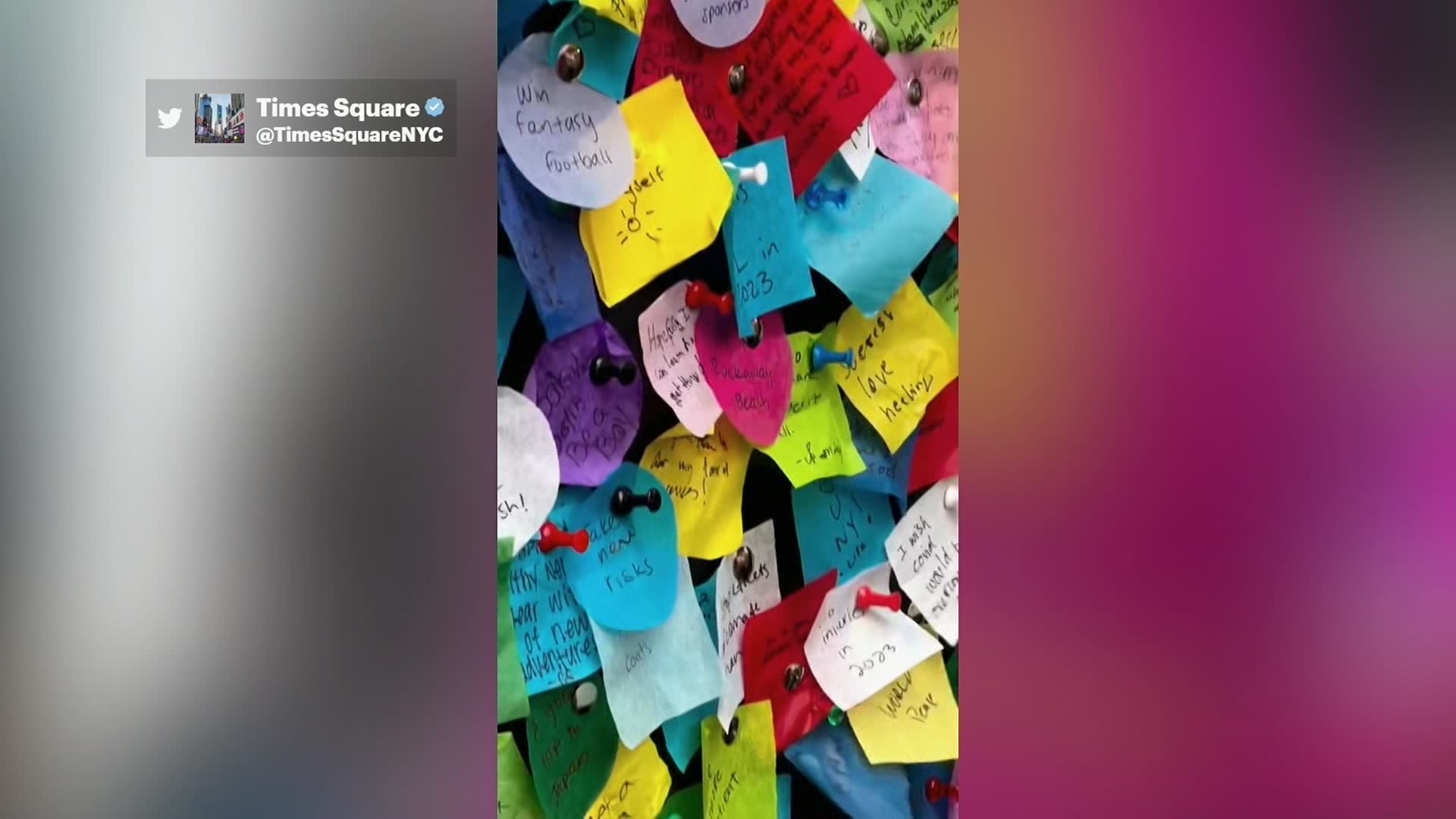 Have a wish? Times Square's Wishing Wall returns ahead of New Year's