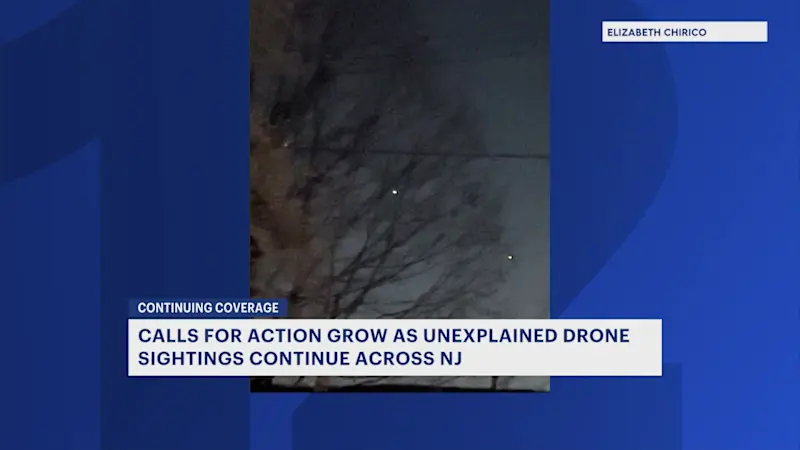 Story image: Calls grow for more action against unidentified drones seen across the state