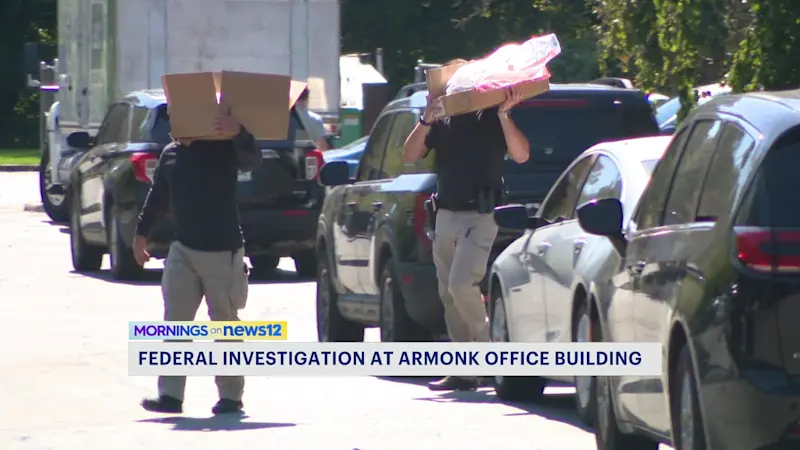 Story image: Federal agents swarm Armonk office building in criminal probe