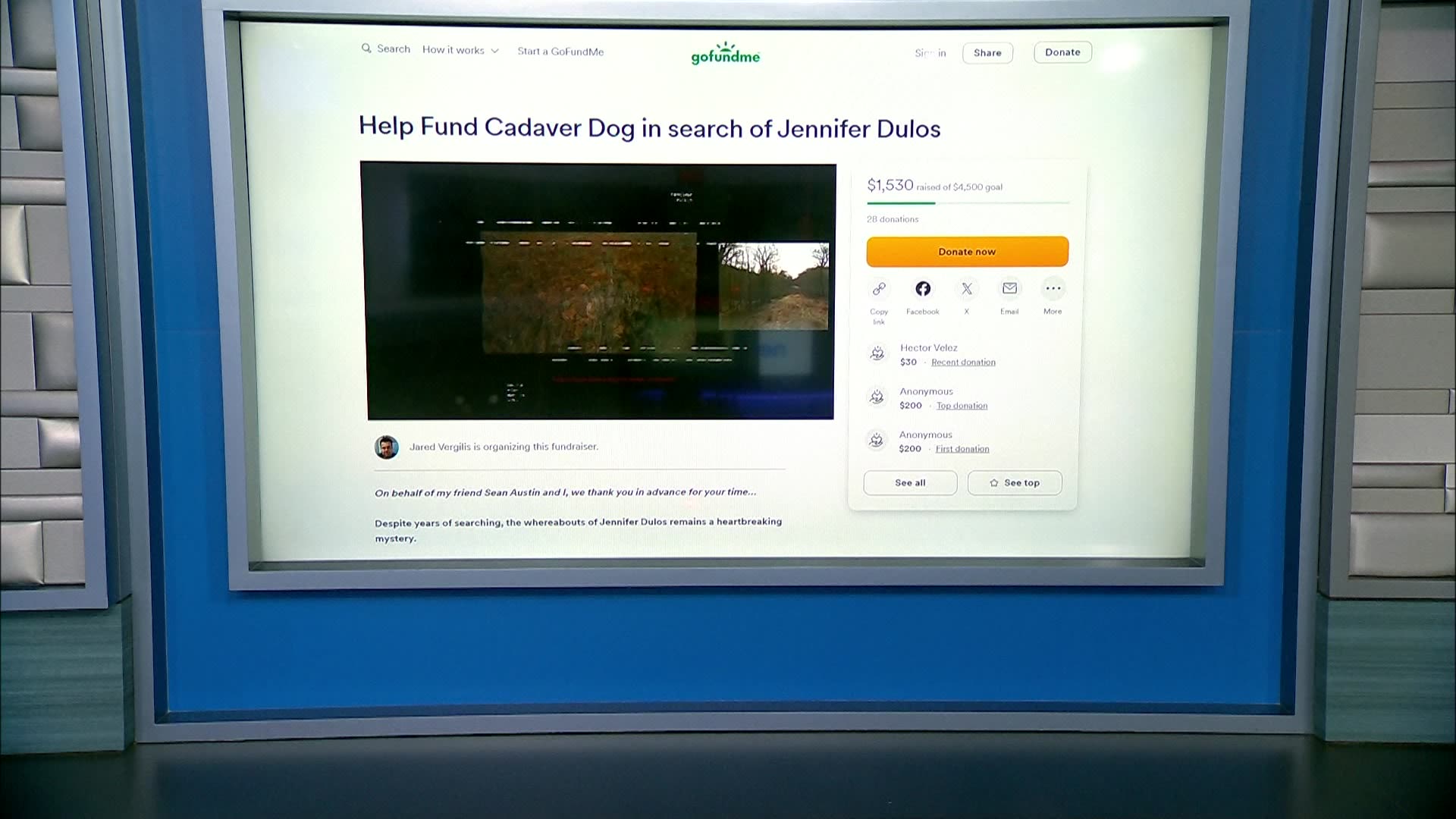 Connecticut residents raising money for cadaver dogs with goal of finding Jennifer Dulos