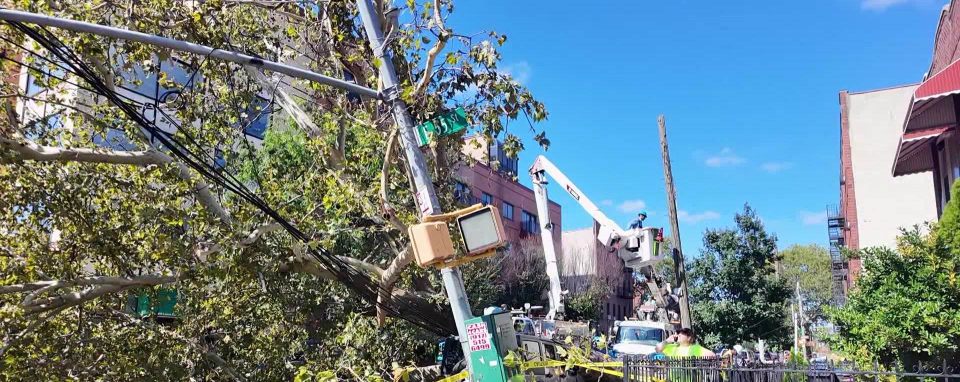 Severe storms leave trail of damage across Brooklyn