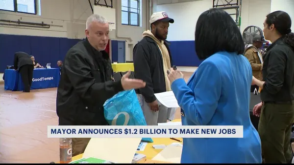 Mayor announces over $1 billion set aside to create new jobs for New Yorkers 