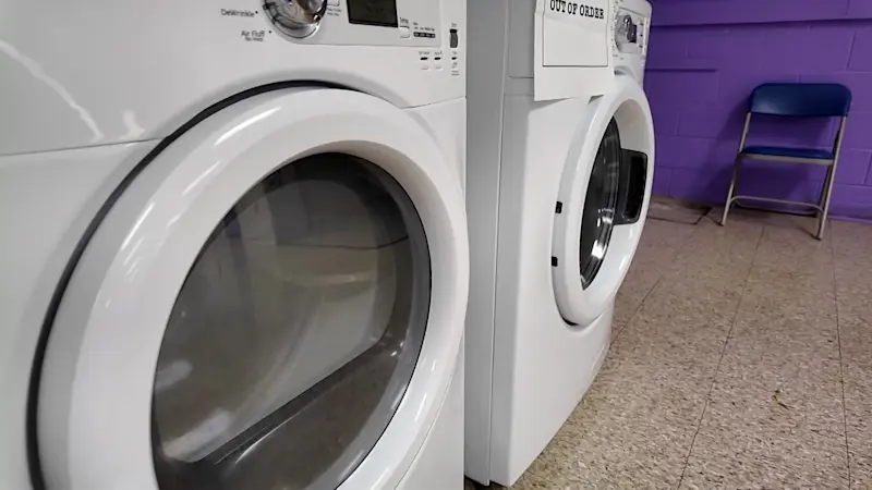 Story image: Community steps in to help East Orange middle school in need of washing machines
