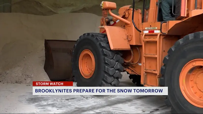 Story image: DSNY preparations underway ahead of incoming snowfall