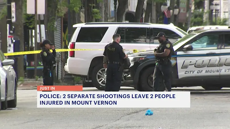 Story image: Police: 2 injured in separate Mount Vernon shootings