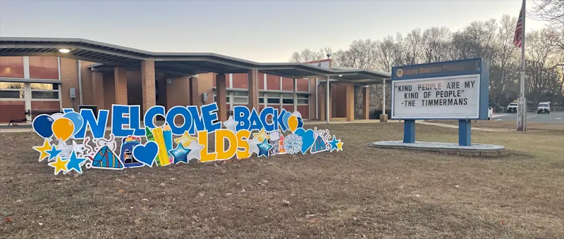 Story image: Students welcomed back at Laura Donovan Elementary in Freehold after mold forced them to switch schools