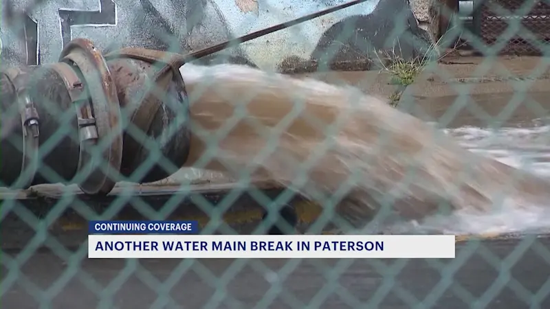 Story image: 'We’ve got to fix the pipes.' Patience runs thin after another Paterson water main break