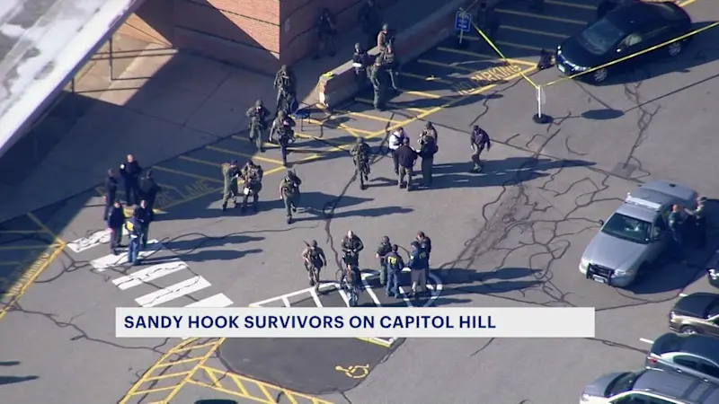 Story image: Sandy Hook survivors travel to Capitol Hill as shooting anniversary approaches