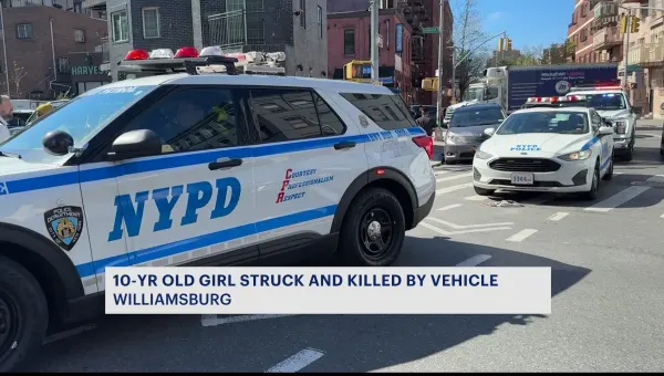 Police: 10-year-old girl fatally struck by vehicle in Williamsburg