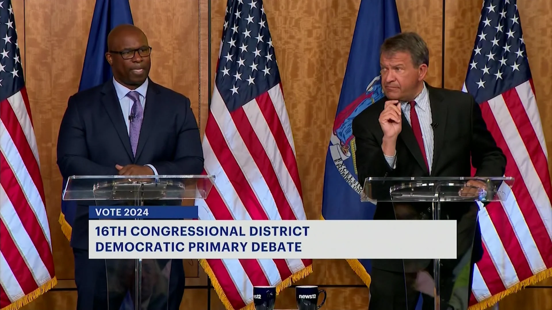 Latimer and Bowman square off in News 12 debate for Democratic nod in 16th Congressional District