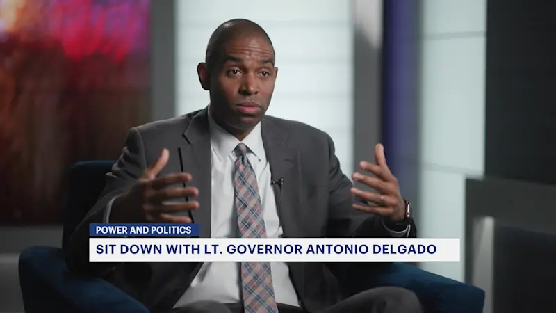 Story image: 'New York deserves better leadership.' Lt. Gov. Delgado reveals why he's running for governor
