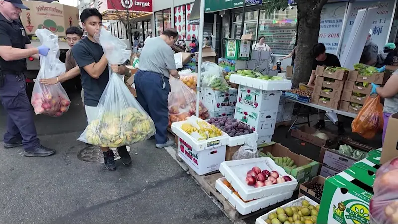 Story image: Brooklyn food pantry faces budget crisis amid soaring demand