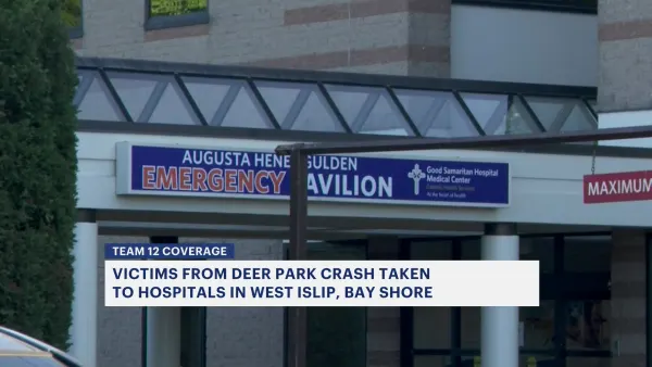 Injured victims of fatal Deer Park crash taken to hospitals in Bay Shore, West Islip