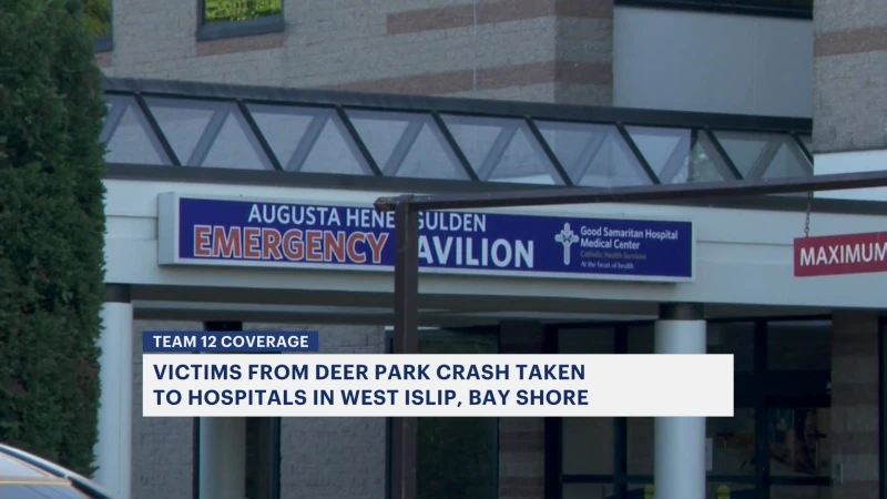 Story image: Injured victims of fatal Deer Park crash taken to hospitals in Bay Shore, West Islip