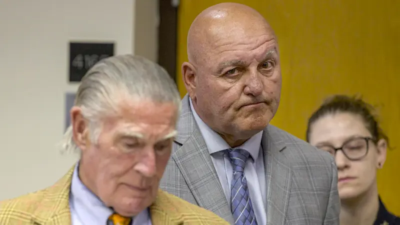 Story image: Suspended Suffolk officer accused in prostitution ring pleads not guilty to new charges
