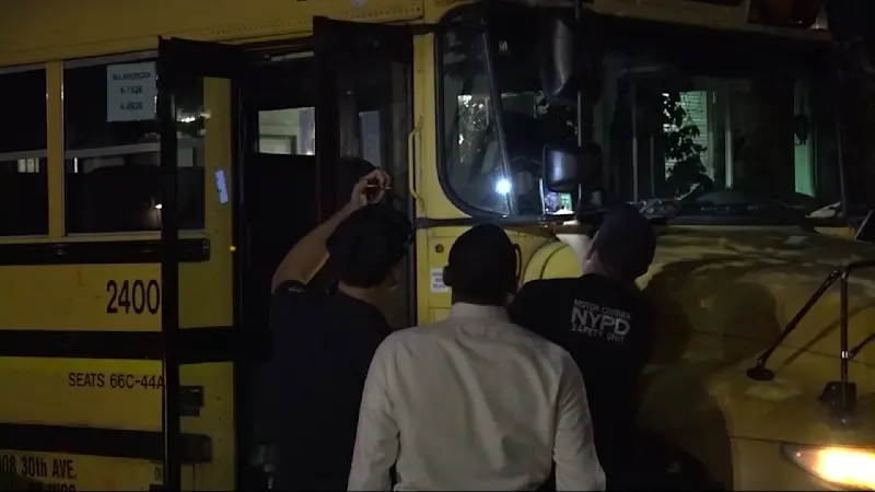 Story image: Child struck by school bus in Midwood