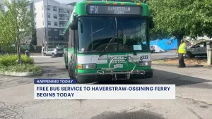 Rockland County offers free weekend bus service to Haverstraw-Ossining ferry