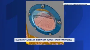 Vandalism at New Hampton park prompts search for culprit