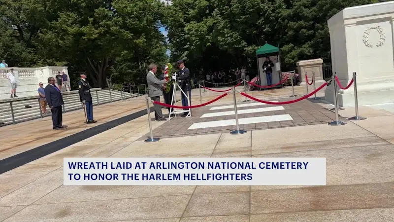 Story image: Harlem Hellfighters, including 22 men from Mount Vernon, honored at Arlington National Cemetery