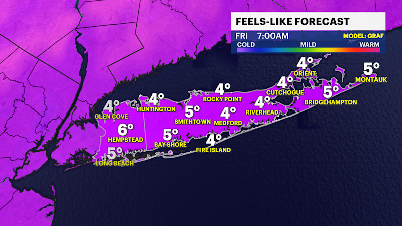 Story image: A few showers through Thursday morning ahead of a return to bitter cold
