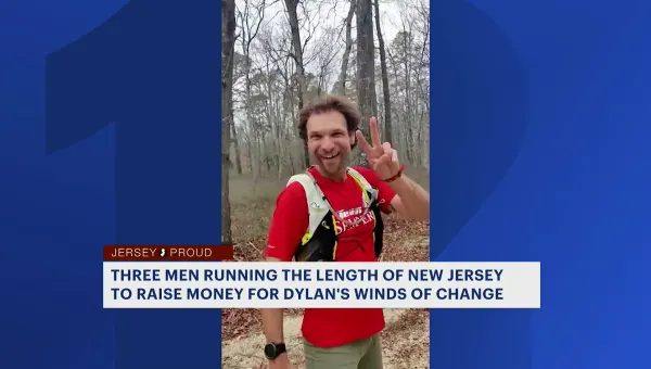 Jersey Proud: 3 men running the length of New Jersey for ‘Dylan’s Wings of Change’ charity