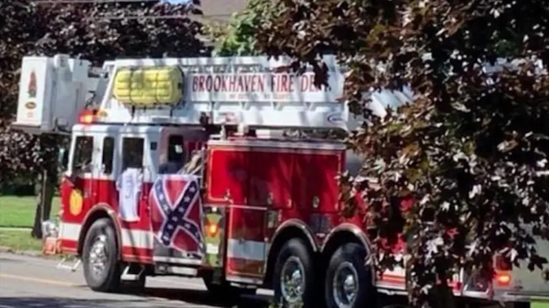 Story image: 3 LI fire districts reach settlement over displays of Confederate flag, allegations of discriminatory application practices